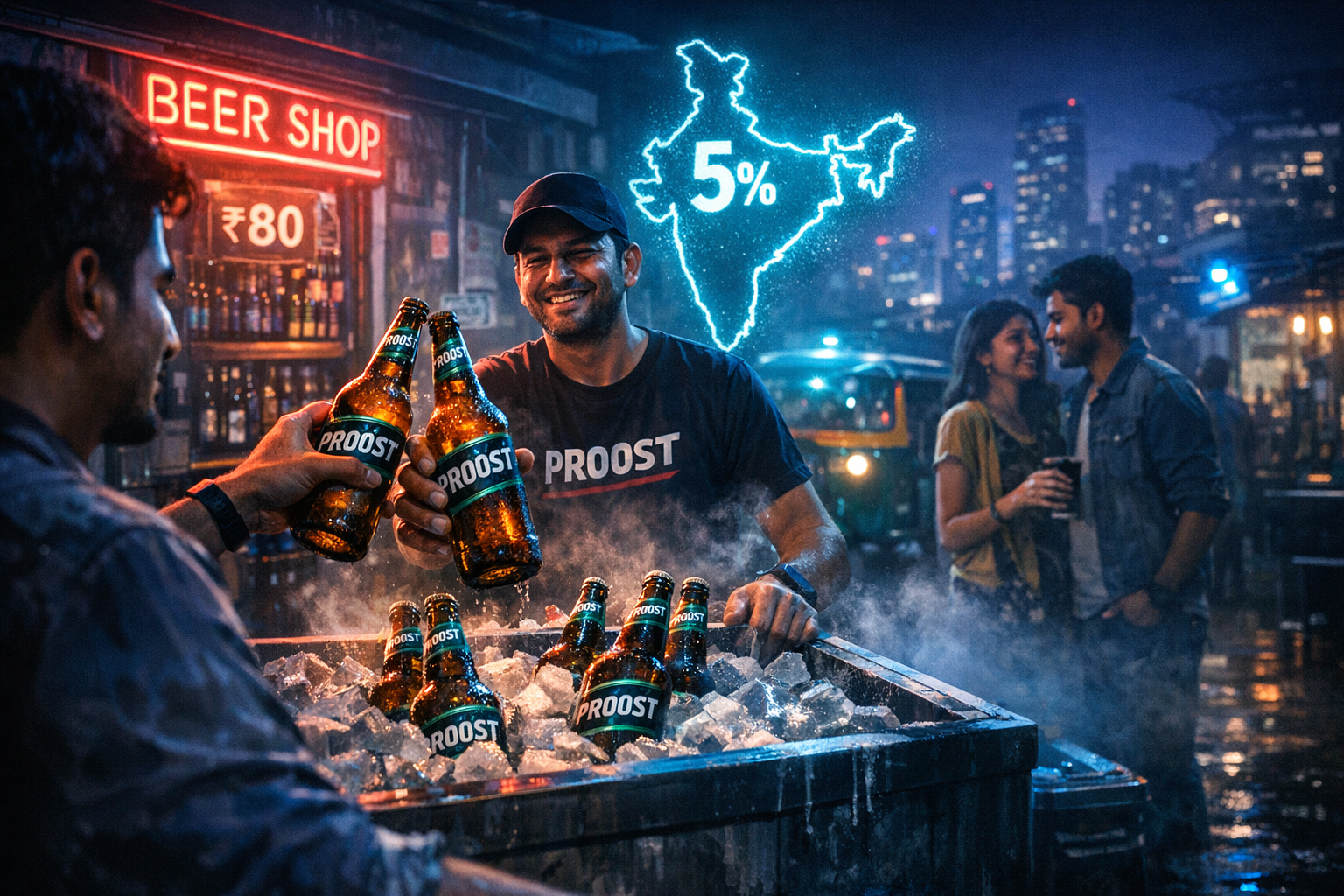 Proost Targets 5 Percent Indian Beer Market Share with Affordable Quality Focus